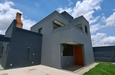 Casa de luxo com 4 quartos à venda, 180 m² por r$ 715.000 - portal do sol - lagoa santa/mg