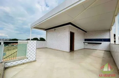 Cobertura com 3 quartos à venda, 140 m² por r$ 550.000 - santa mônica - belo horizonte/mg