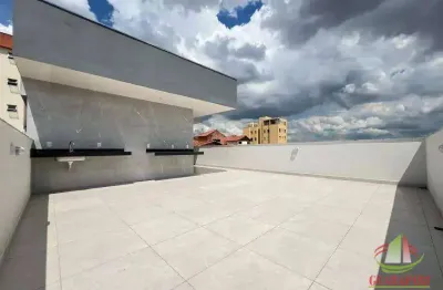 Cobertura à venda, 170 m² por r$ 850.000,00 - santa mônica - belo horizonte/mg