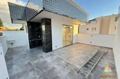 Cobertura com 3 dormitórios à venda, 120 m² por r$ 670.000,00 - copacabana - belo horizonte/mg