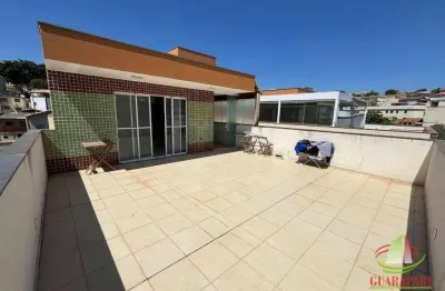 Cobertura com 3 quartos à venda, 160 m² por r$ 635.000 - santa amélia - belo horizonte/mg