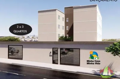 Área privativa com 3 quartos à venda, 78 m² por R$ 229.900 - Porto Seguro - Ribeirão das Neves/MG