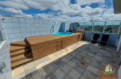 Cobertura com 3 dormitórios à venda, 113 m² por r$ 680.000,00 - santa amélia - belo horizonte/mg