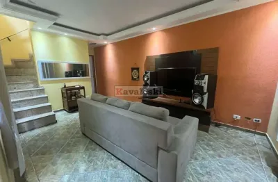 Casa com 3 quartos à venda na rua antônio cantarella, --, vila santo estéfano, são paulo, 128 m2 por r$ 840.000