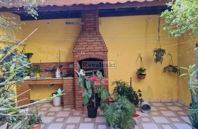 Sobrado excelente com 3 dormitórios 1 suite 2 vagas - quintal com área gourmet-