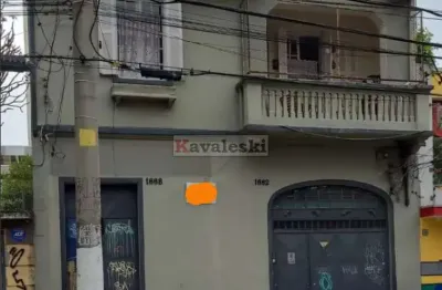 Galpão (+) casa 2 dormitórios - miolo do ipiranga - 8x40 de terreno- doc 100%