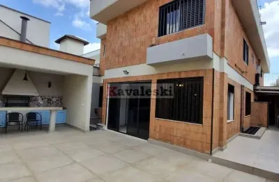 Sobrado espetacular com 5 dom, 4 suites, 6 vagas ac.434m2  no miolo do  jd saude