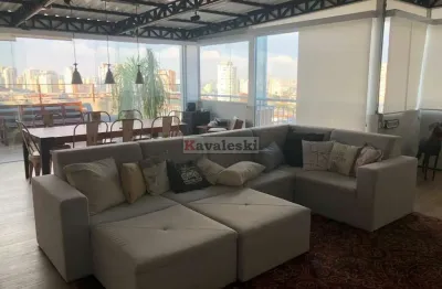 Moderna cobertura  duplex 168m² 3 vagas 3 dorm, 1 ste vila gumercindo