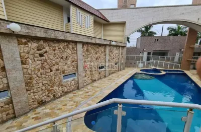 ** sobrado novo e em um excelente condomínio fechado a venda no bairro nova mirim (praia grande).