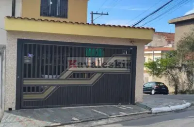 Lindo sobrado com 3 dormitórios 1 suite 2 vagas garagem- quintal / terraço - oportunidade