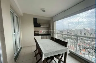 Lindo apartamento 3 dormitórios 1 suite 2 vagas / 82 mts / varanda gourmet / lazer completo