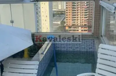 ** cobertura de alto padrão a venda no bairro jardim em santo andré.