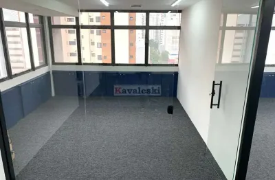 Sala comercial com 5 salas para alugar na rua laplace, --, brooklin paulista, são paulo, 130 m2 por r$ 6.500