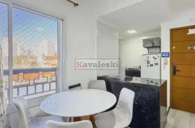 Apartamento com 2 quartos à venda na rua vitória régia, --, campestre, santo andré, 47 m2 por r$ 385.000