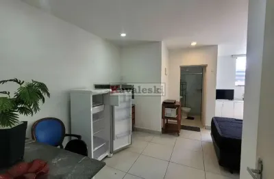 Apartamento com 1 quarto para alugar na rua luís góis, --, mirandópolis, são paulo, 40 m2 por r$ 1.800