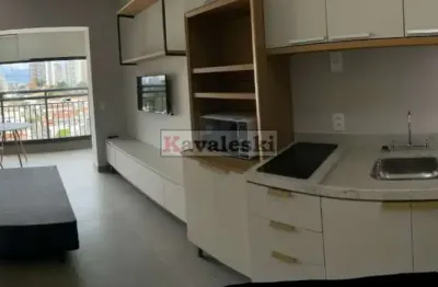 Apartamento com 1 quarto para alugar na Rua Visconde de Guaratiba, --, Vila Firmiano Pinto, São Paulo, 24 m2 por R$ 2.500