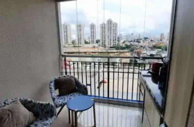 Apartamento lindo com 2 dormitórios 1 suite 2 wcs 1 vaga - lazer completo- acesso ao metrô-