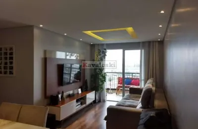 Apartamento maravilhoso 84 metros próx metrô 3 dormitórios 1 suite 1 vaga - ac permuta