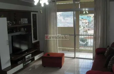 Apartamento 3 dormitórios - sala com sacada, 1 vaga - lazer -
