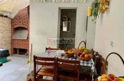 Sobrado reformado 3 dormitórios quintal com churrasqueira- doc 110%