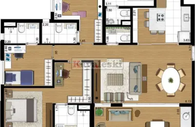 Apartamento com 3 quartos à venda na Rua Visconde de Guaratiba, --, Vila Firmiano Pinto, São Paulo