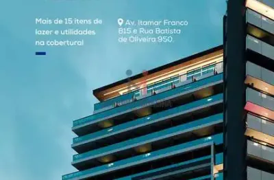 Apartamento com 2 quartos à venda na Avenida Presidente Itamar Franco, Centro, Juiz de Fora