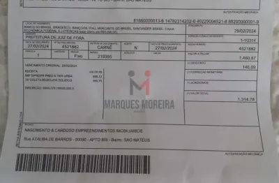 Apartamento com 1 quarto à venda na Rua Ataliba de Barros, 90, São Mateus, Juiz de Fora