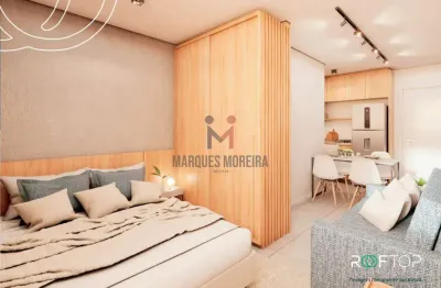 Kitnet / stúdio à venda na rua osório de almeida, 740, poço rico, juiz de fora, 21 m2 por r$ 168.000