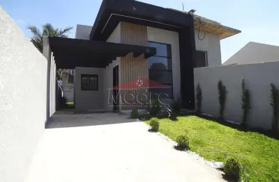 Casa com 3 quartos à venda na rua jasmim, 231, campina da barra, araucária, 86 m2 por r$ 550.000