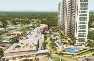 Apartamento com 3 quartos à venda na av. 11 dom henrique ii, 2480, barra do sai, itapoá, 64 m2 por r$ 995.000