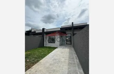 Casa com 3 quartos à venda na Travessa Ceuta, 122, Nações, Fazenda Rio Grande, 60 m2 por R$ 350.000