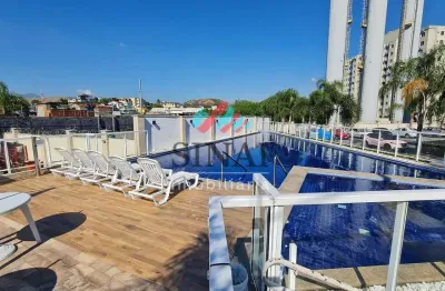 Apartamentode 2 quartos, no condominio spazio rockfeller em colégio.