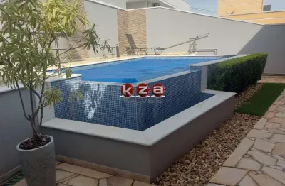 Residência de alto padrão a venda no condomínio le village: 3 suítes, 4 vagas, piscina, 222m² - valinhos-sp