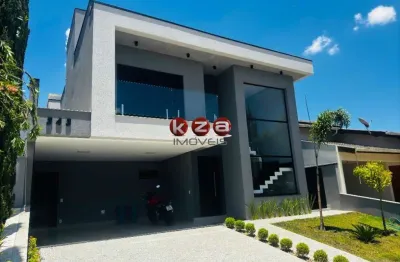 Casa nova e moderna a venda no condomínio portal do jequitibá em valinhos, 3 suítes, ótimo gourmet e piscina, 231m². oportunidade!