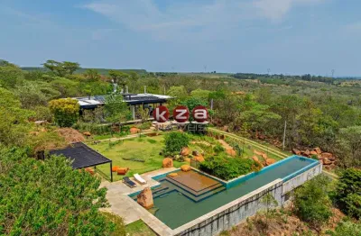 Venda de casa espetacular em itu-sp: 5 quartos, 3 suítes, 3 salas, 800 m² constr. muita natureza, 20.000 metros de terreno no jardim paraíso ii.