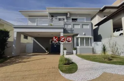 Casa de luxo em condomínio: 4 quartos, 4 suítes, 3 salas, 5 banheiros, 2 vagas de garagem, 300m² em valinhos-sp, jardim recanto.