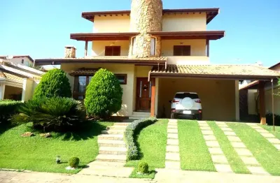 Ampla casa com 3 dormitórios condomínio terras do caribe valinhos