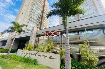 Locação. apartamento de luxo com 245 metros, 4 suítes e 4 vagas de garagem no condomínio signature em valinhos