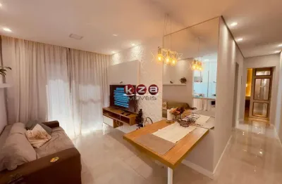 Apartamento para locação em valinhos, 45 metros, 2 dormitórios, rico em armários e vaga na garagem!