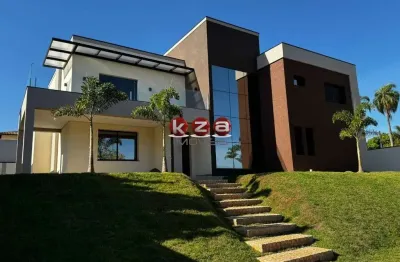 Casa de luxo para locação em condomínio exclusivo de valinhos-sp: 4 suítes, 3 salas, 6 banheiros, 4 vagas de garagem, 483m².
