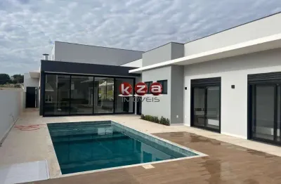 Espetacular Casa em Condomínio à Venda ou Locação em Vinhedo-SP, Bairro Condomínio Villa D'oro - 3 quartos, 3 suítes, 4 salas, 5 banheiros, 4 vagas de garagem, 310m²