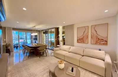 Apartamento mobiliado, com 3 suítes no jardim américa
