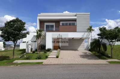 Belíssimo sobrado à venda, no alphaville nova esplanada 1, 395 m², 4 suítes