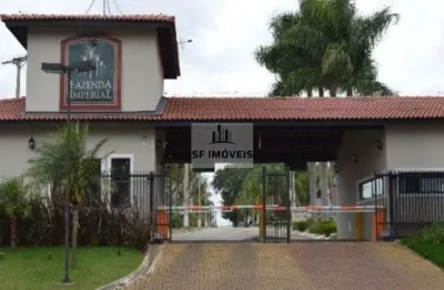 Excelente terreno à venda, 1000m², no fazenda imperial - sorocaba/sp