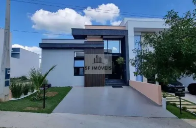Excelente casa térrea, 165m², 3 suítes, à venda no terras de são francisco
