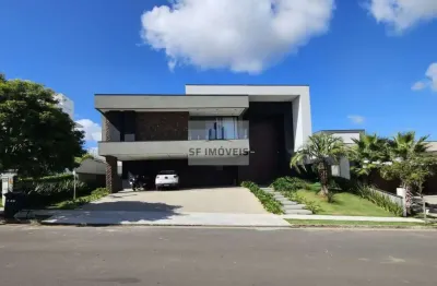 Belíssimo sobrado, mobiliado, 787m², 5 suítes, à venda no res. saint patrick