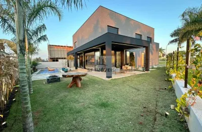 Excelente sobrado de 461m², 5 suítes,  à venda no alphaville nova esplanada 4