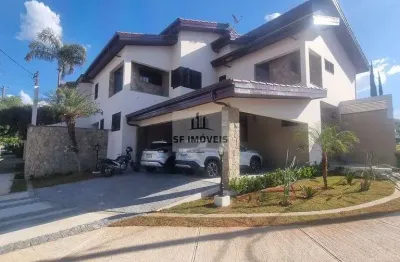 Belíssimo sobrado 416m², 5 dormitórios, 3 suítes, para locação no granja olga 1