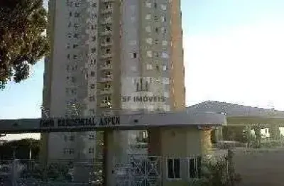 Ótimo apartamento 68m², com 2 dormitórios, 1 suíte, p/ locação no Resid. Aspen