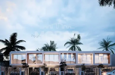 Sobrados geminados com 02 suítes!  localizado no bairro de bombas em bombinhas, os sobrados oferecem espaço e conforto, com ótimo padrão de acabamento.